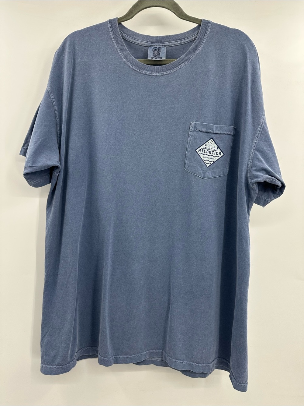 Comfort Colors Atlantica Short-Sleeve Pocket Tee